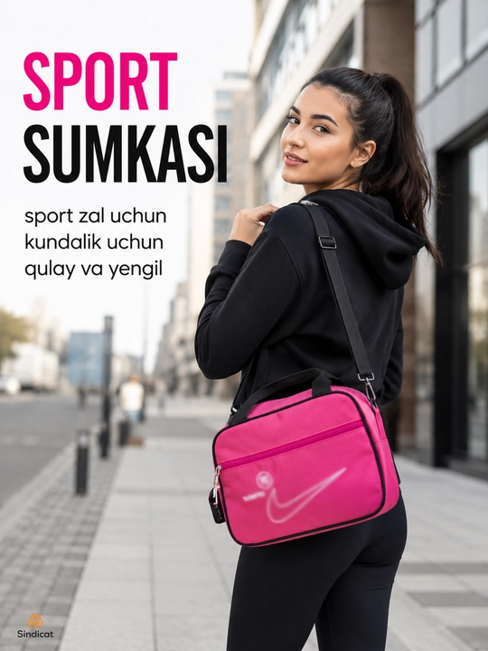 Sport barsetkasi - yelkada yoki qo‘lda olib yurish mumkin bo‘lgan ixcham sumka - 