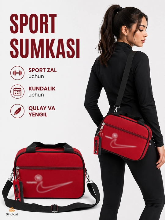 Sport barsetkasi - yelkada yoki qo‘lda olib yurish mumkin bo‘lgan ixcham sumka - 