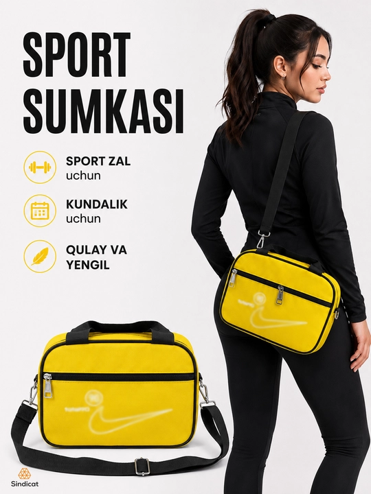 Sport barsetkasi - yelkada yoki qo‘lda olib yurish mumkin bo‘lgan ixcham sumka - 
