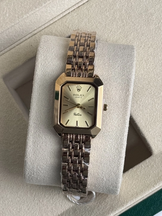 Rolex Cellini uslubidagi ayollar qo'l soati – nafislik va premium dizayn uyg'unligi - 