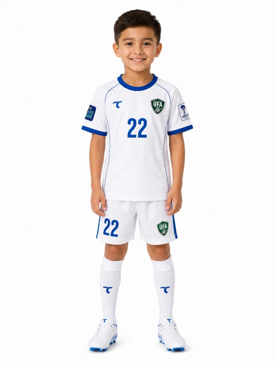 Uzbekistan National Team Kids Kit — Форма сборной Узбекистана, для детей и подростков - 