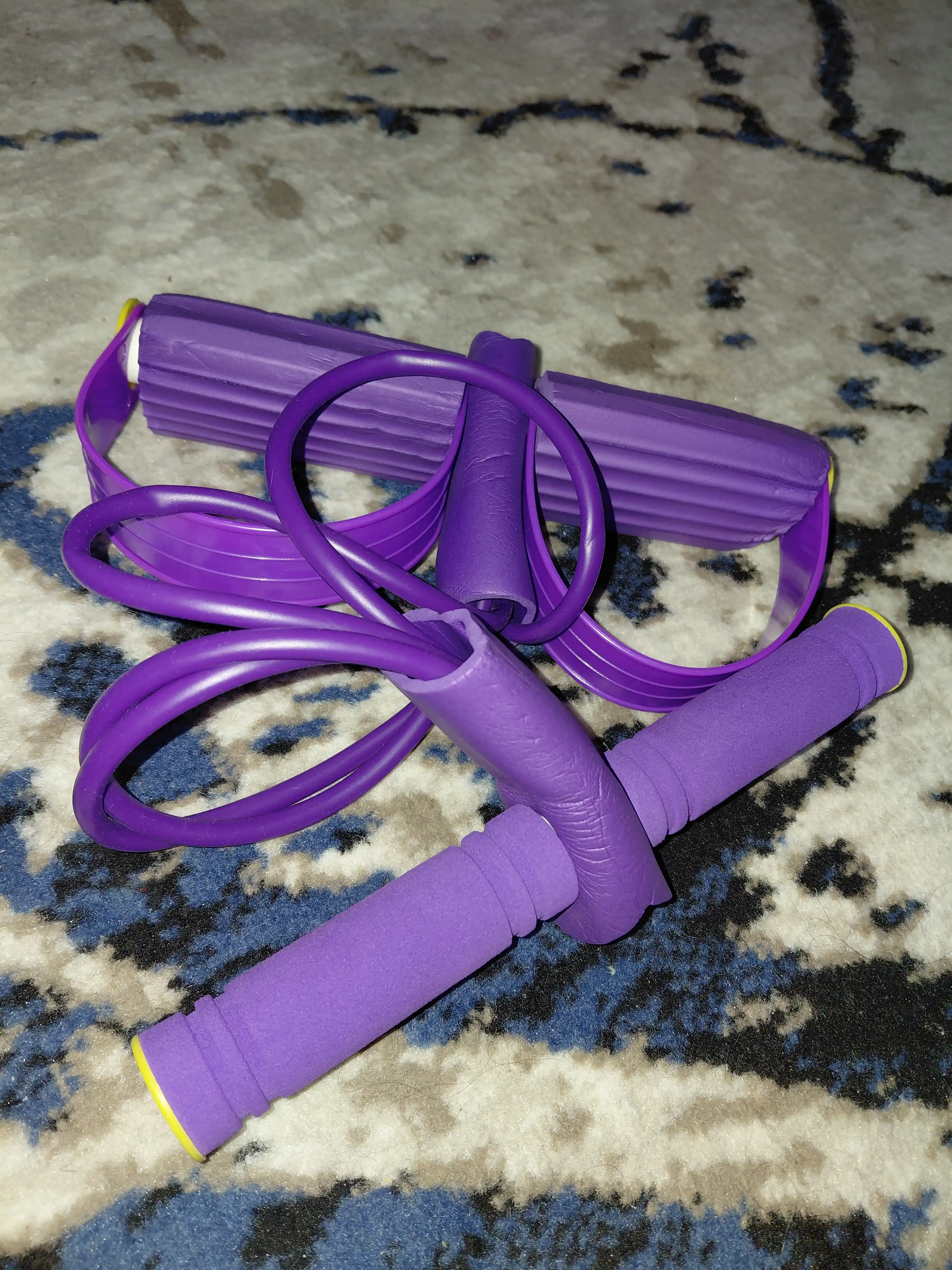 Qo‘l, oyoq, press va vazn yo‘qotish uchun 4 va 6 ta trubkali fitnes espander