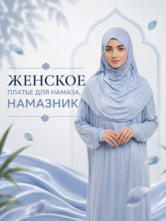 Женское платье для намаза, намазник - 
