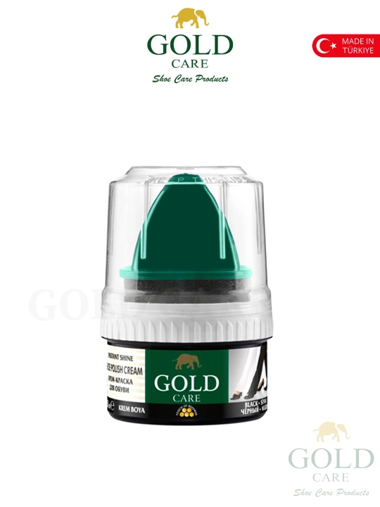 Крем-краска для обуви, крем для обуви, 50 мл, GOLD CARE