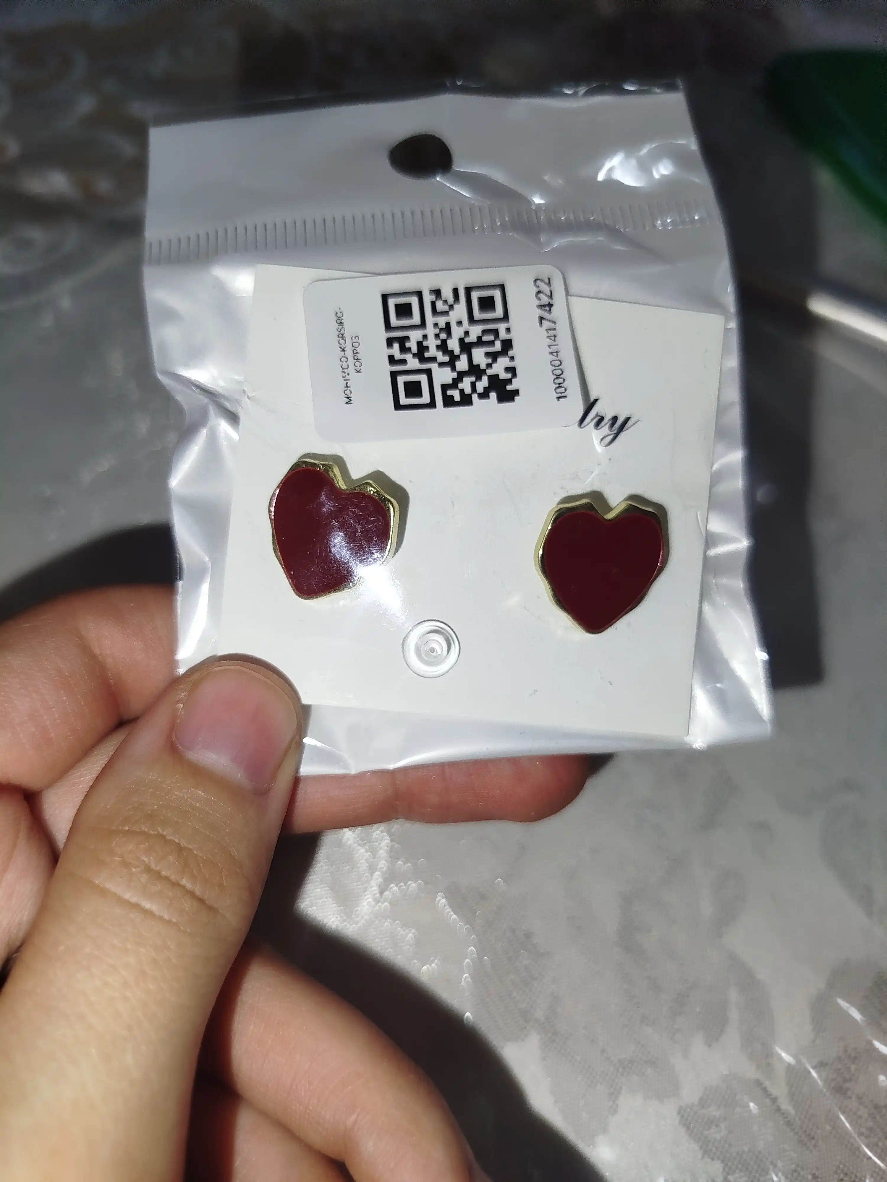 Серьги, в корейском стиле