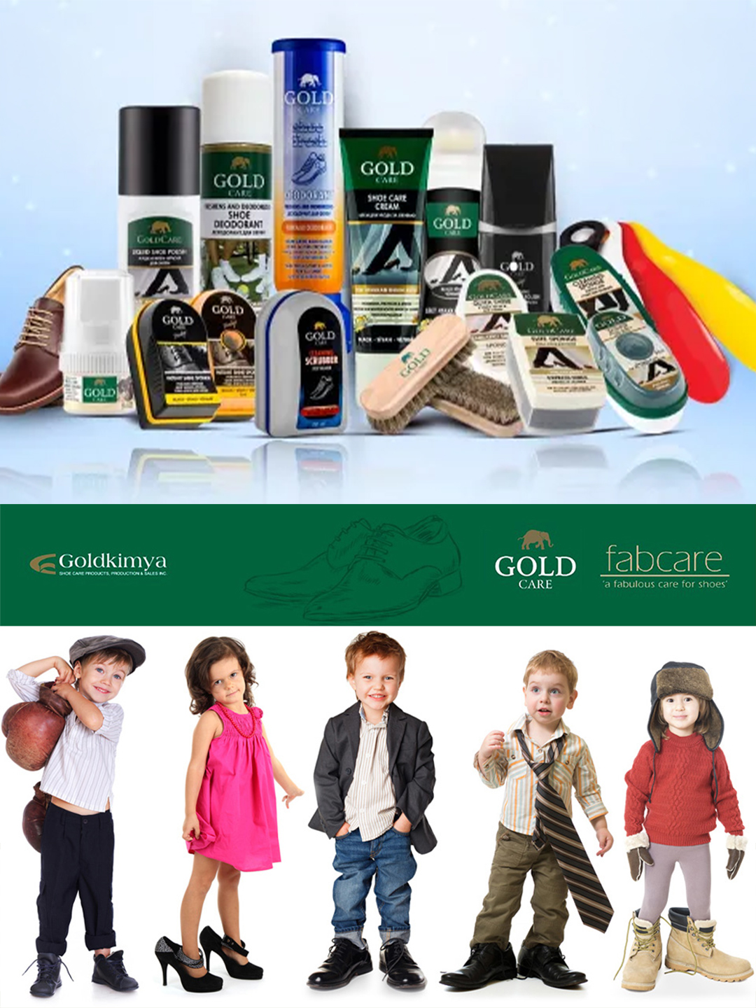 Крем-краска для обуви, крем для обуви, 50 мл, GOLD CARE