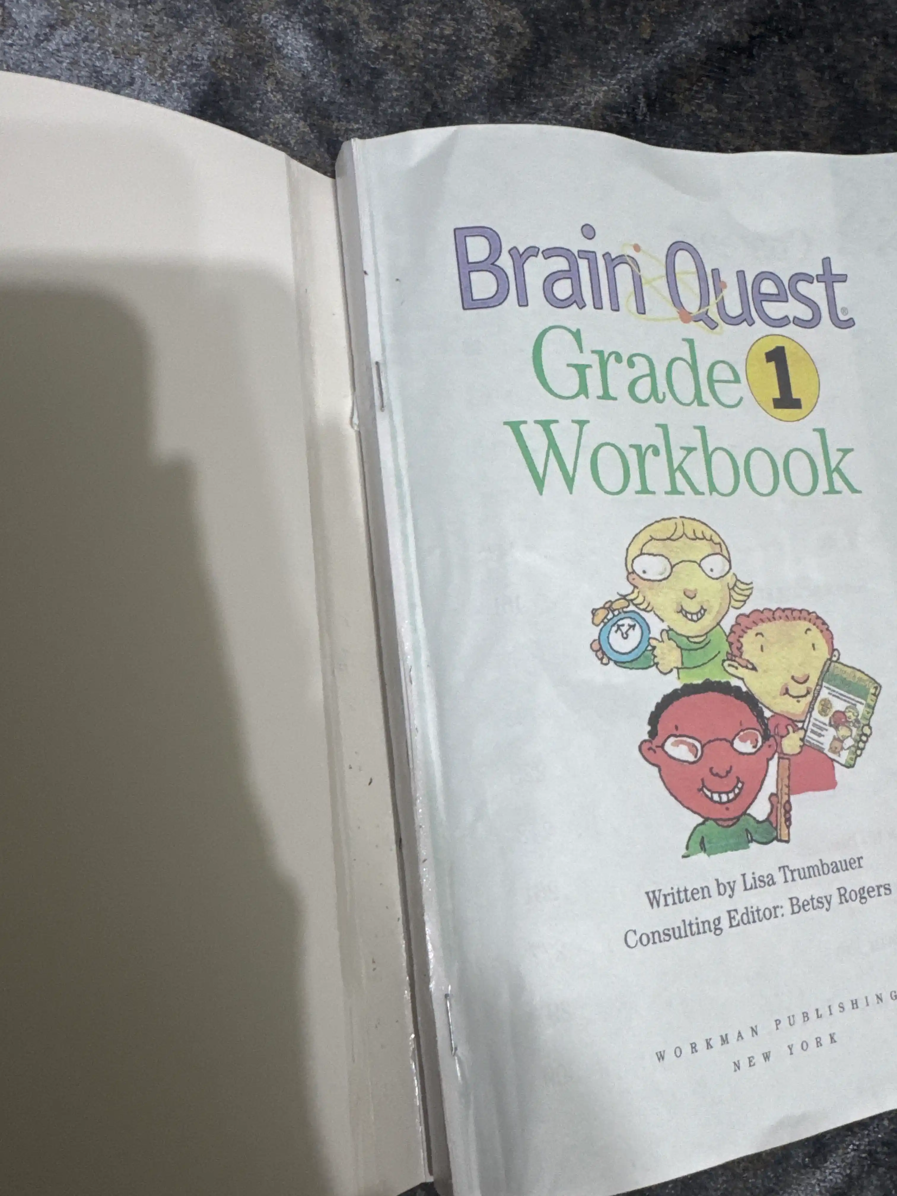 Brain Quest Workbook: Grade 1 - Written by Lisa Trumbauer