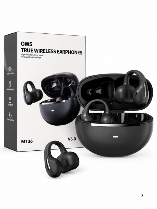 Simsiz Bluetooth TWS quloqchin, zaryadlash qutisi bilan