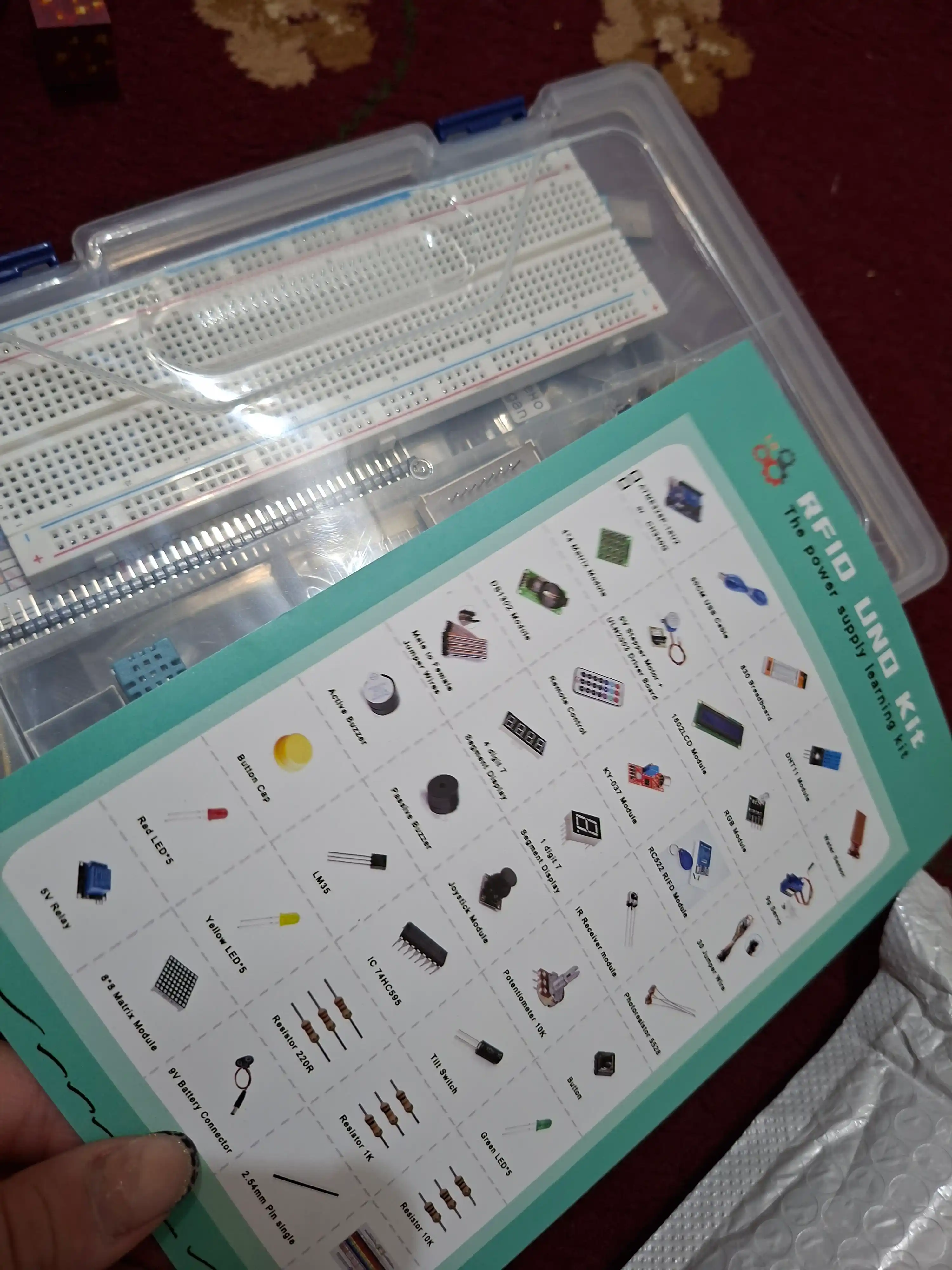 Набор для начинающих Arduino Starter kit с RFID