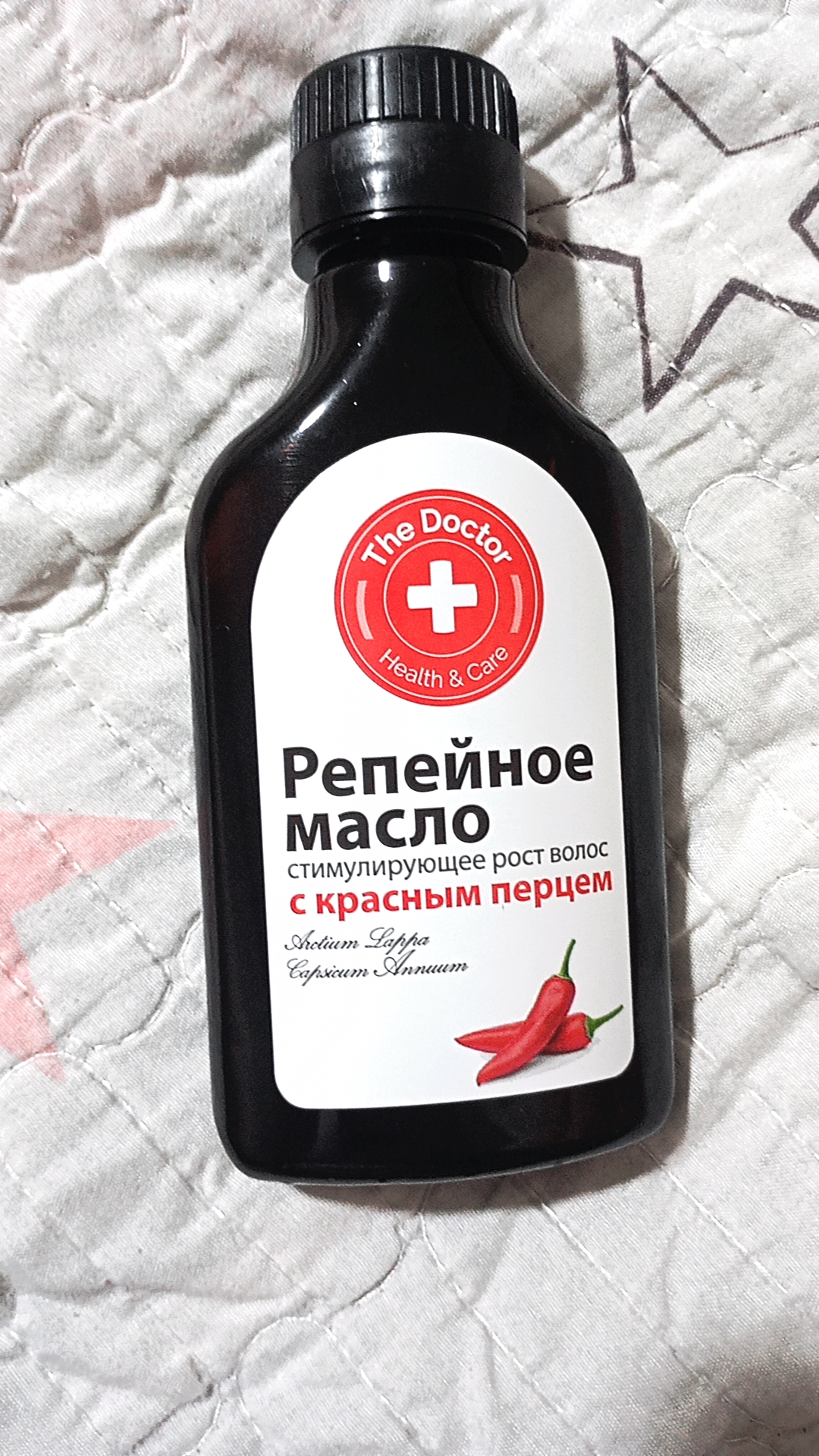 Qizil qalampirli repey moyi, soch o‘sishini tezlashtiradi, Домашний Доктор, 100 ml