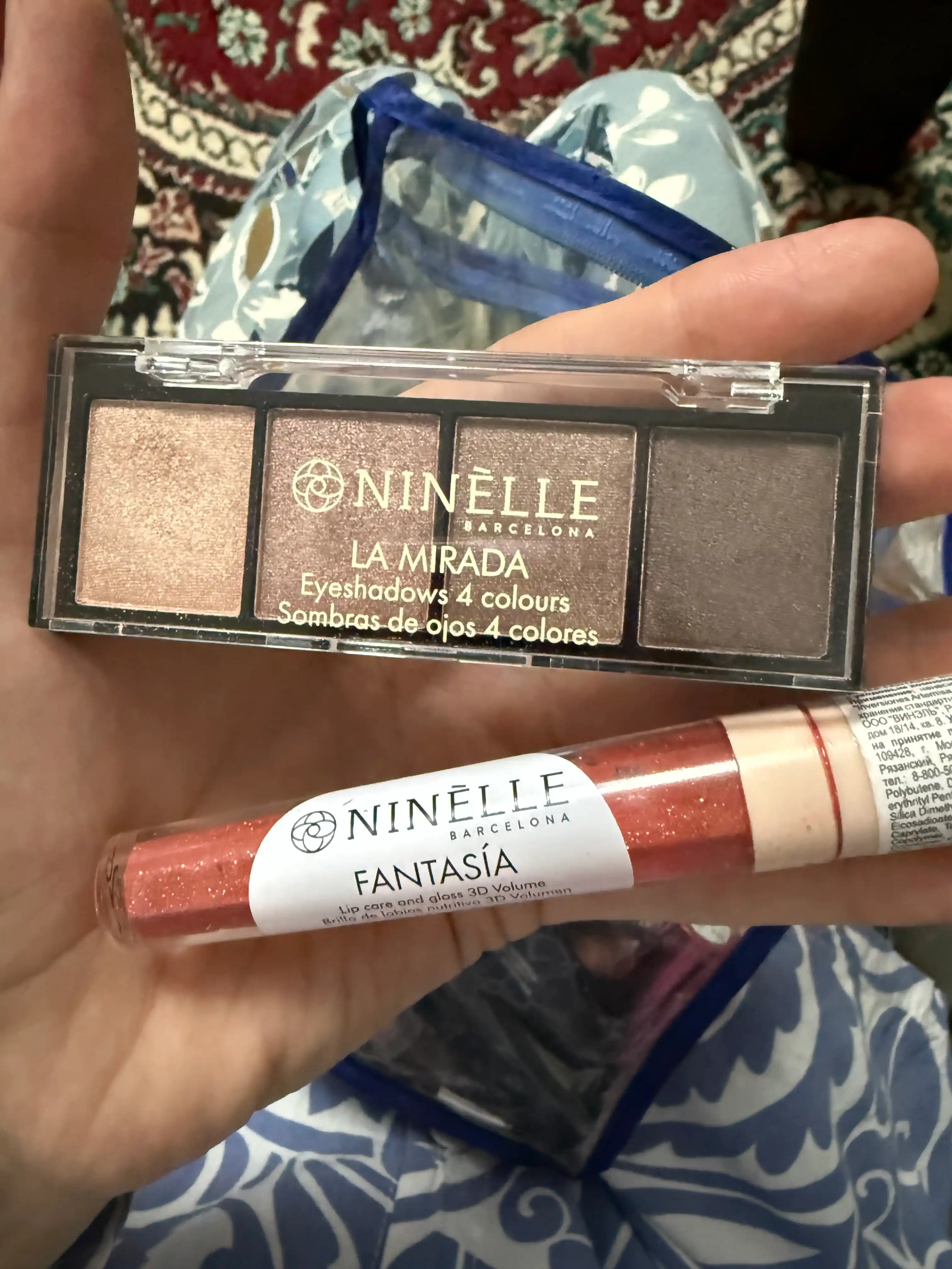 LA MIRADA 502-tonli matoviy ko'z tenlari paletkasi