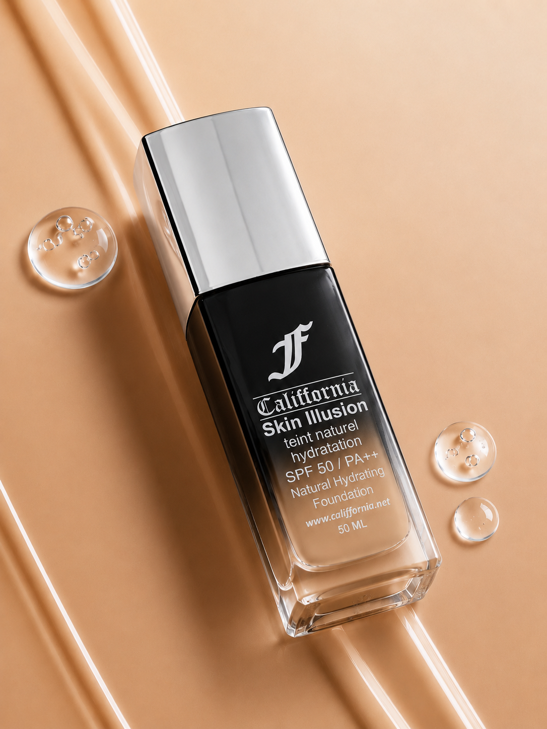 CALIFFORNIA SPF50+/PA++ tonal kremi, 50 ml