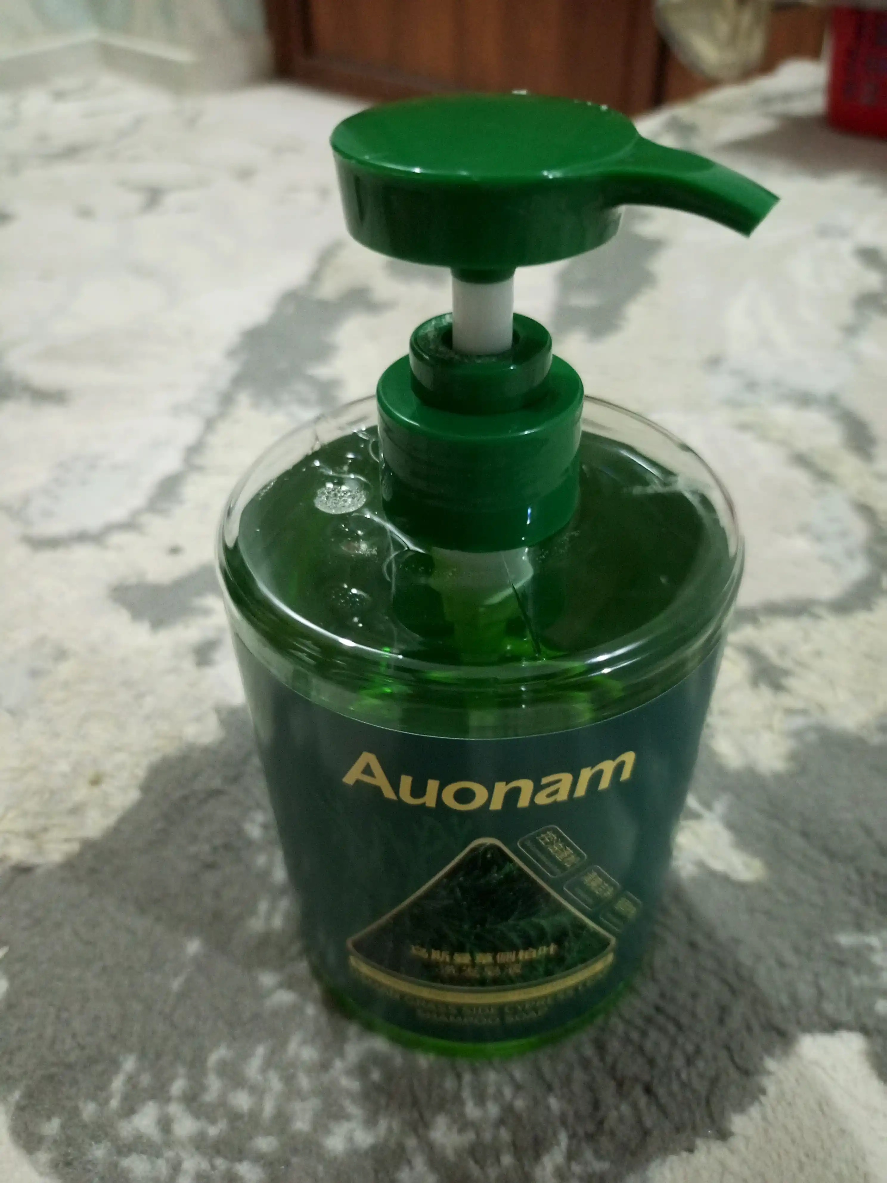 Soch o'stiradigan va to'kilishiga qarshi shampun Auonam ayollar va erkaklar uchun, 500ml