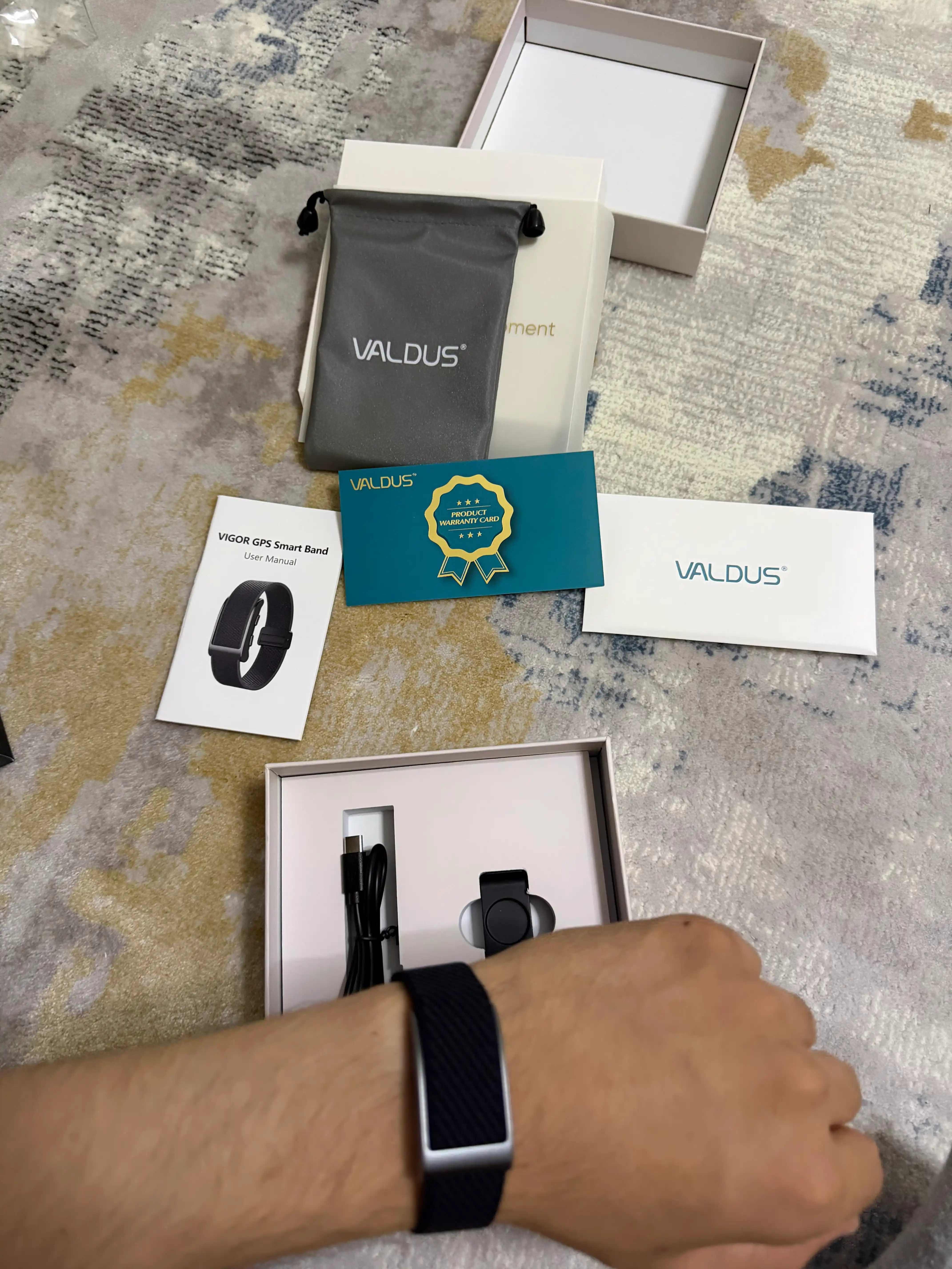 VALDUS VIGOR Smart Bracelet - GPS-navigatsiya, salomatlik nazorati va SOS himoyasi 24/7