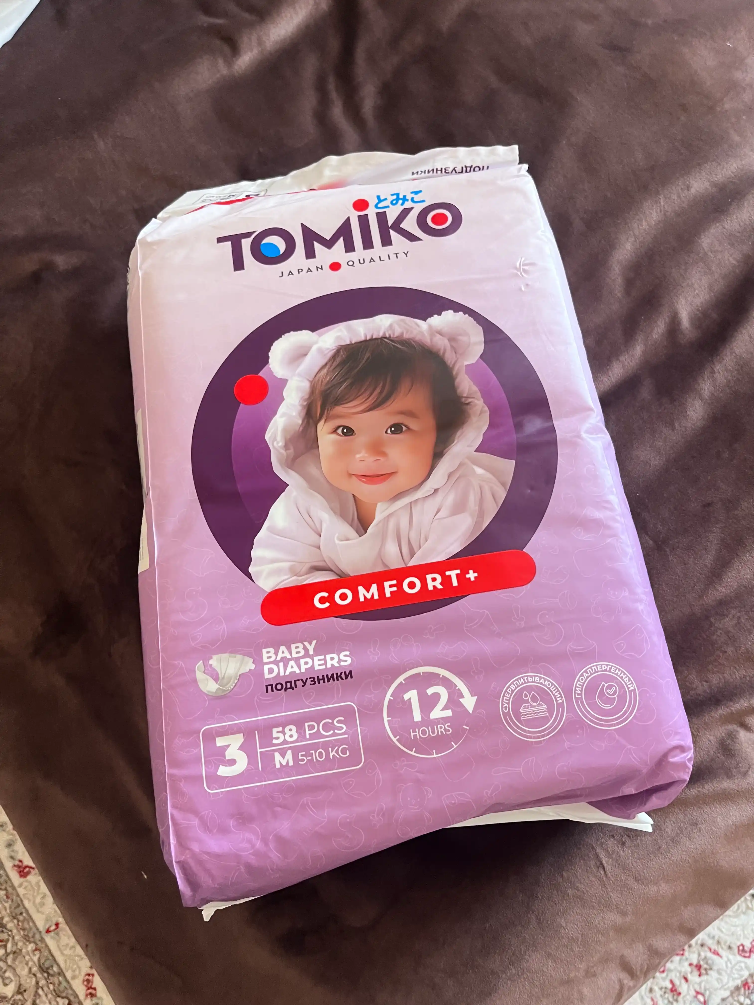 Подгузники Tomiko Comfort+