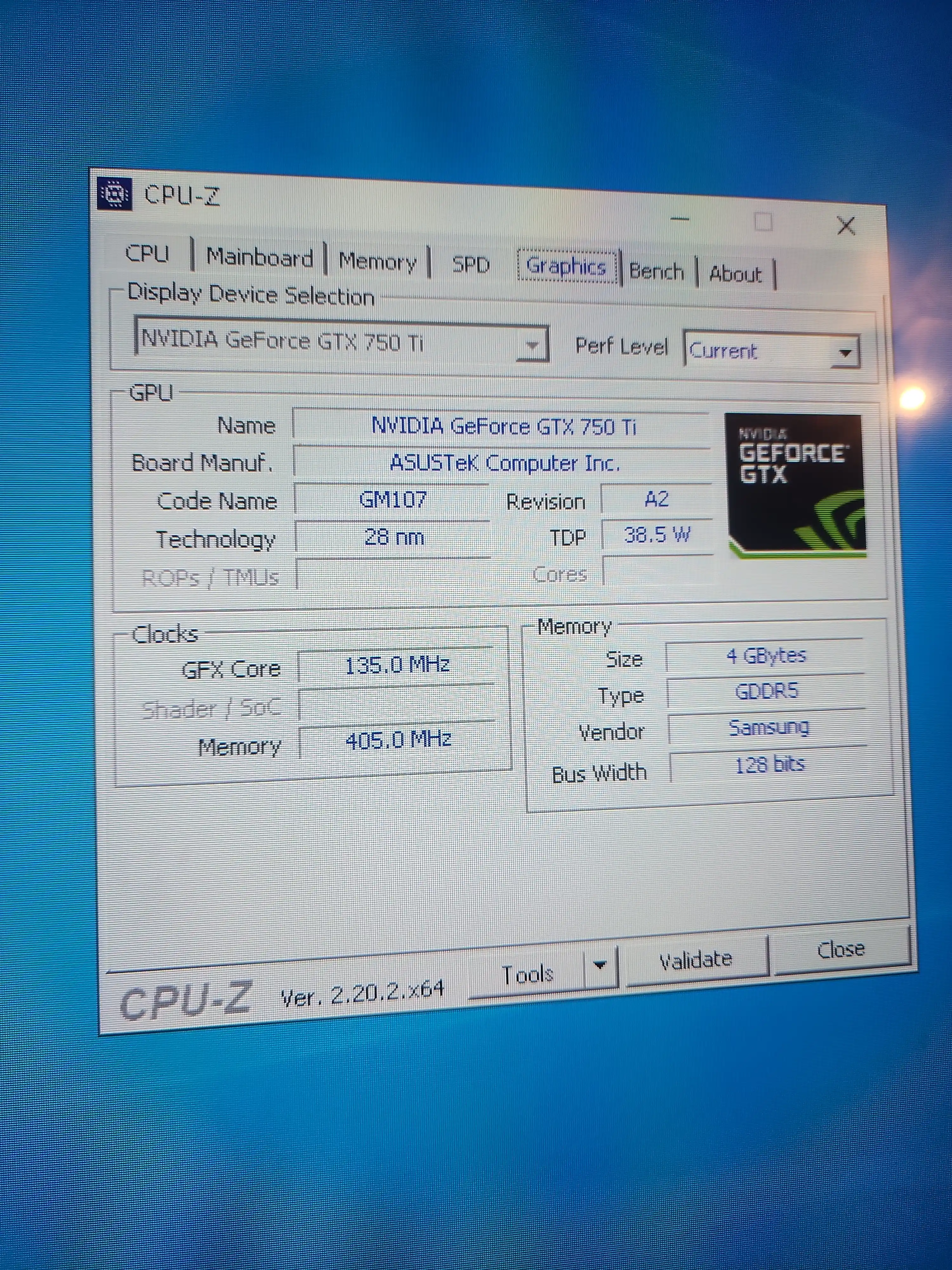Видеокарта GMOG - GTX 750 Ti 4 GB