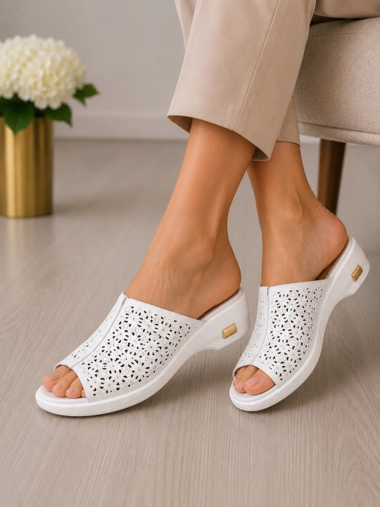 Ayollar  myullari, yumshoq ekologik charm, qulay shippak, 36–41