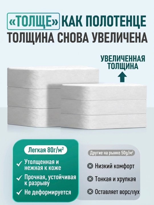 KYNRU bir martalik presslangan sochiqlar 20 dona uy, sayohat va sport uchun  30x24см