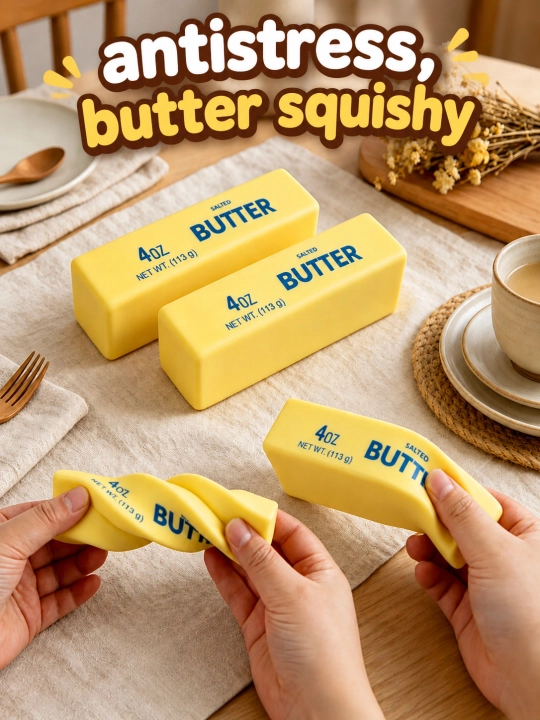 Антистресс мягкие игрушки Butter Squish - 