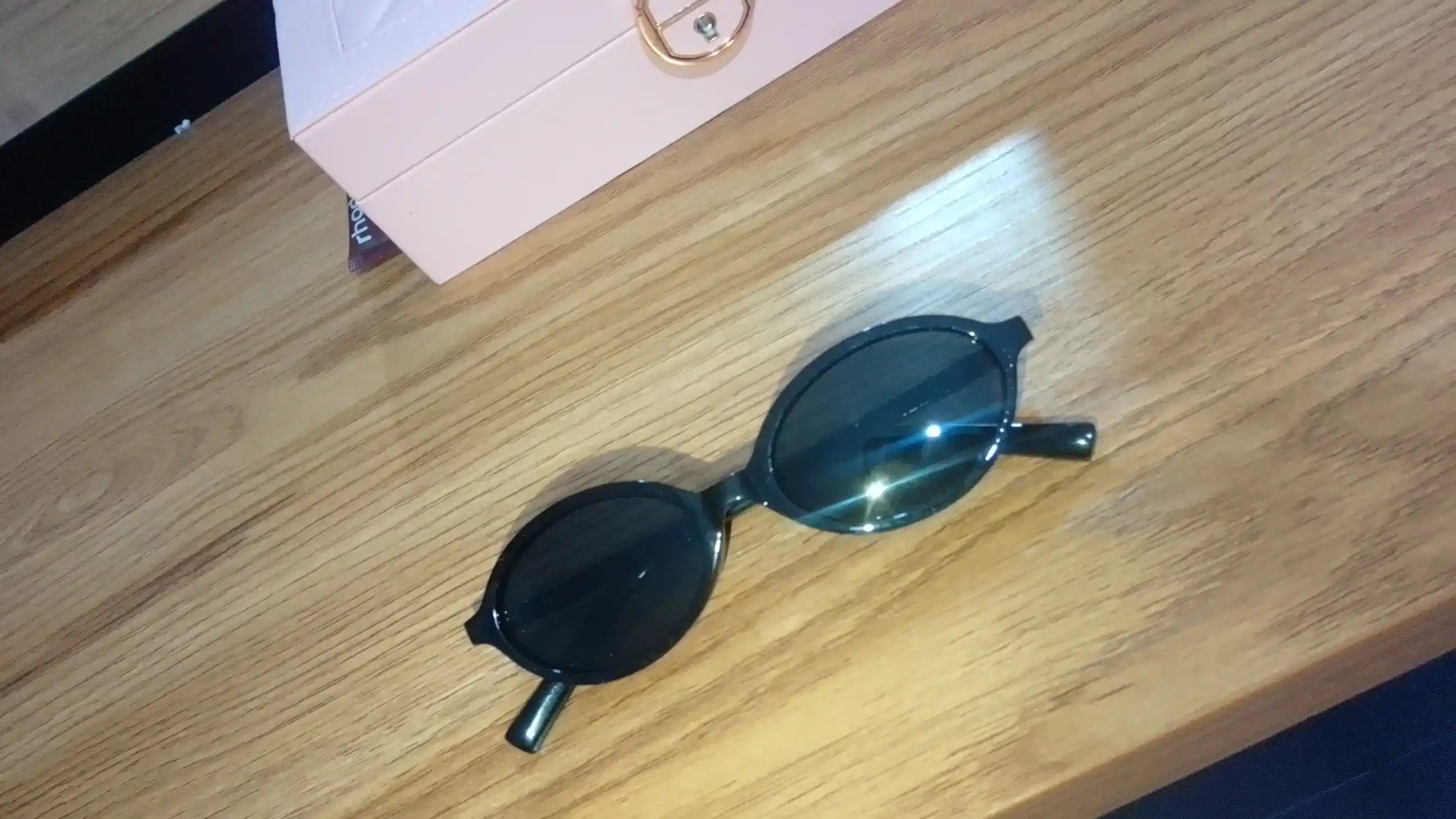 Ayollar ko‘zoynagi, retro uslubdagi MiuMiu quyoshdan himoyalovchi ko‘zoynagi, UV400 oval gardishli