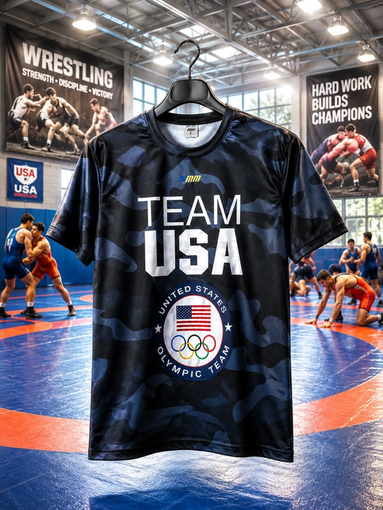 Мужская футболка TEAM USA Wrestling