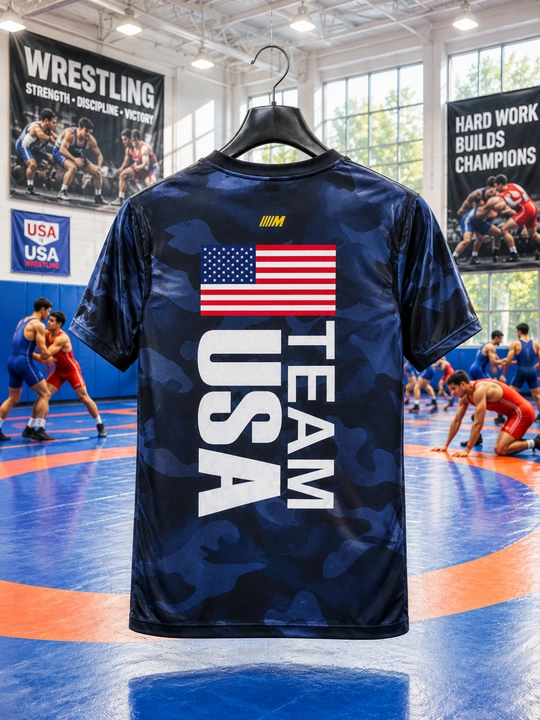 Мужская футболка TEAM USA Wrestling