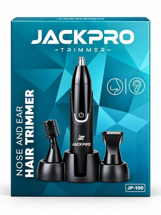 Триммер JACKPRO JP-100 3 в 1 аккумуляторный с насадками USB