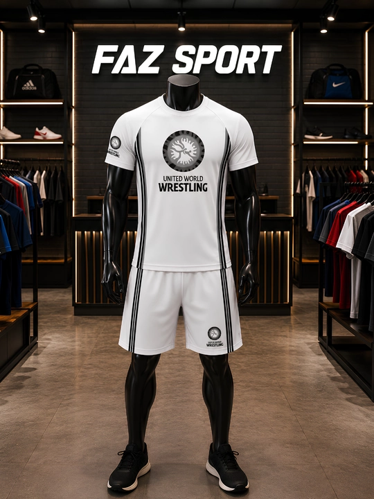 Wrestling United World Sports shortigi va futbolkasi, 2 tasi 1 kurash formasi MMA formasi - 