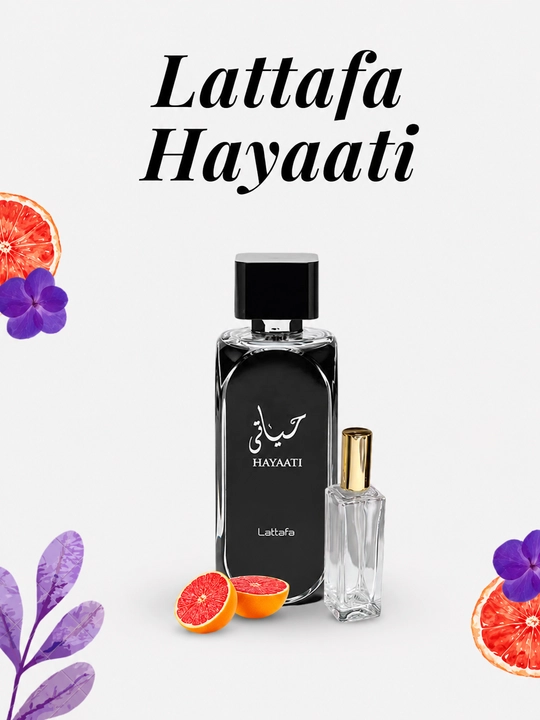 Hayaati Lattafa erkaklar atirlari, olma dolchin, mushk, vanil, atir