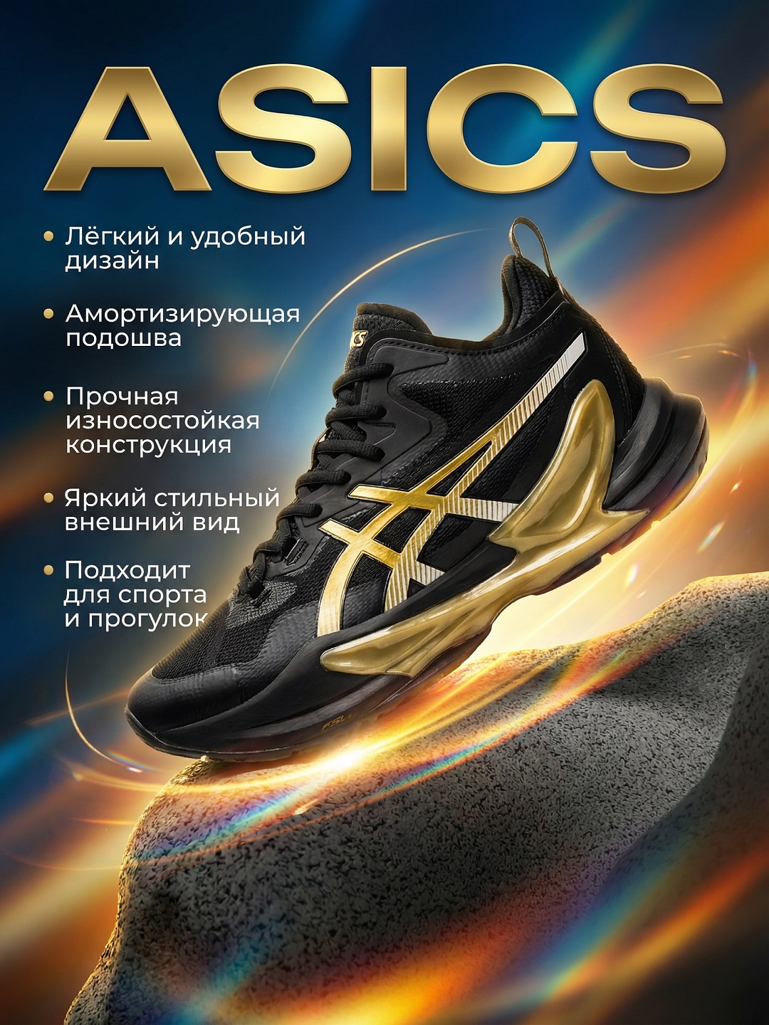 Волейбольные кроссовки Asics Metarise Paris, с амортизацией, унисекс