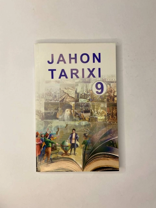 Jahon tarixi. 9-sinf 2024 rangli A5 format o'zbek tilida - 