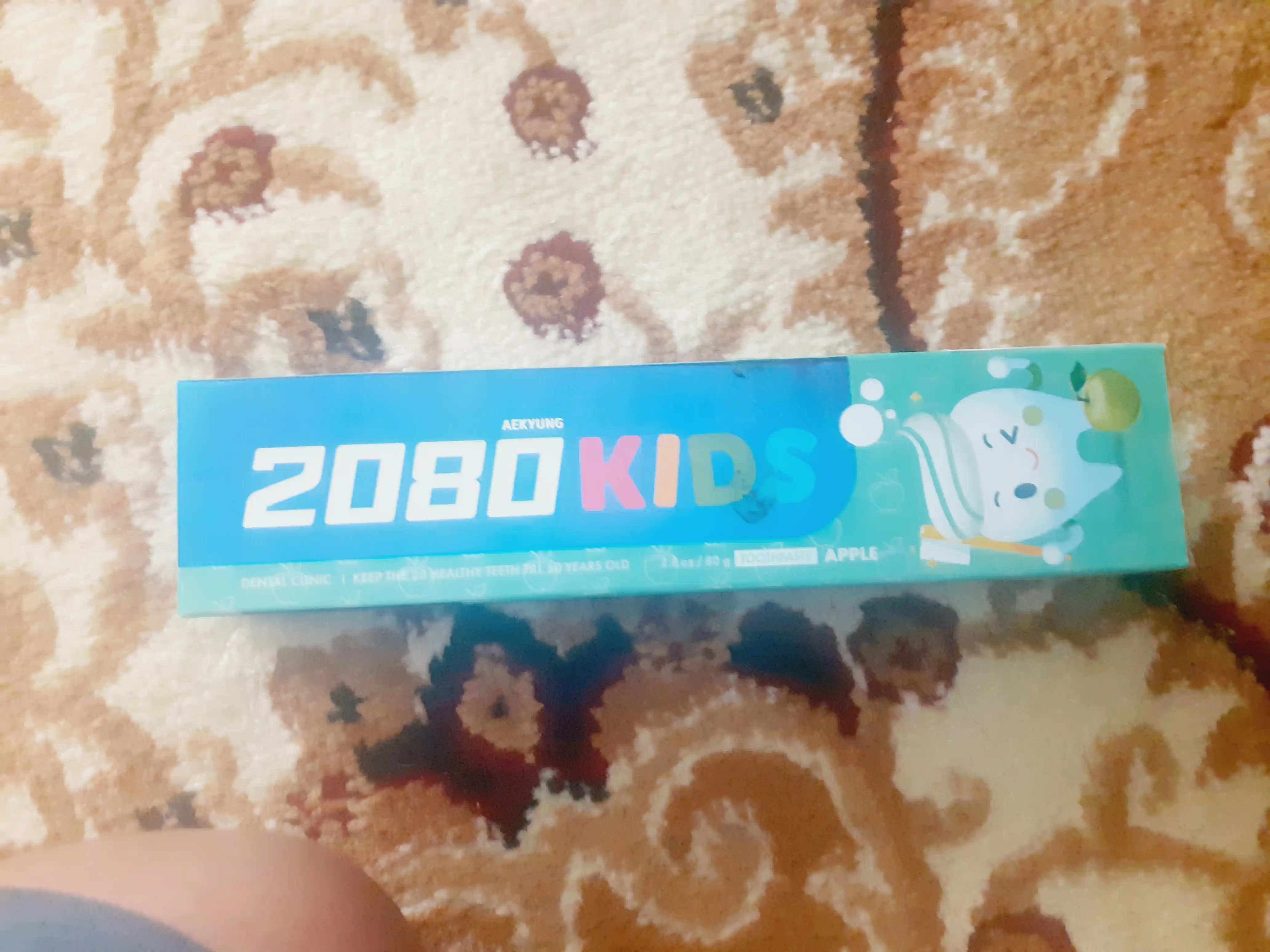 Зубная паста детская, защищает от кариеса, 2 года+, Корейский, Dr.Clinic 2080