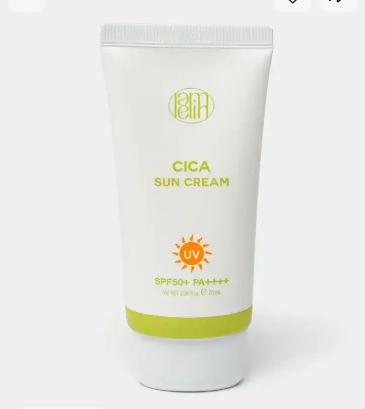 Успокаивающий солнцезащитный крем Lamelin Cica Sun Cream SPF50+