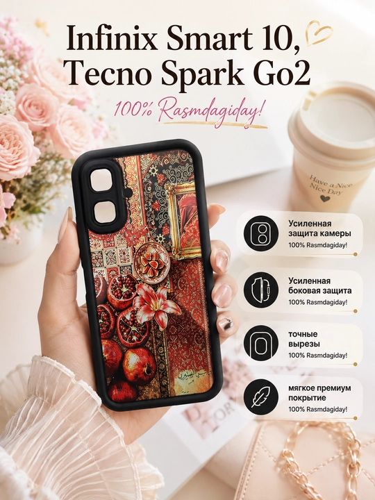 Чехол для смартфонов Tecno Spark Go 2/Infinix Smart 10