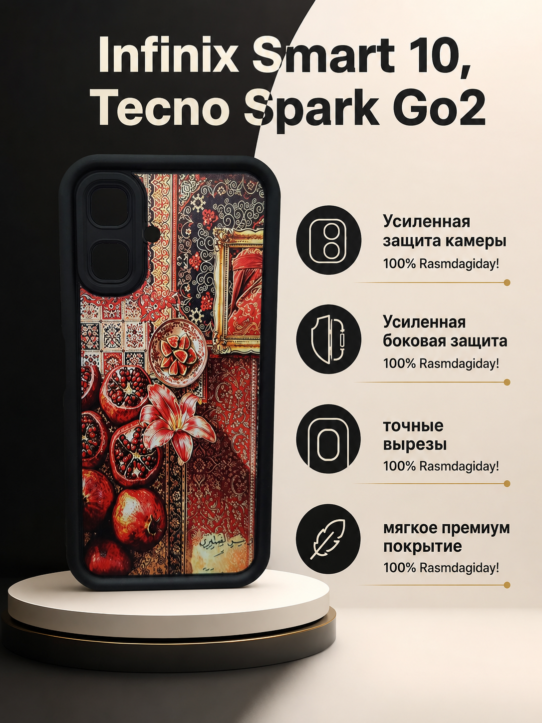 Чехол для смартфонов Tecno Spark Go 2/Infinix Smart 10 - 