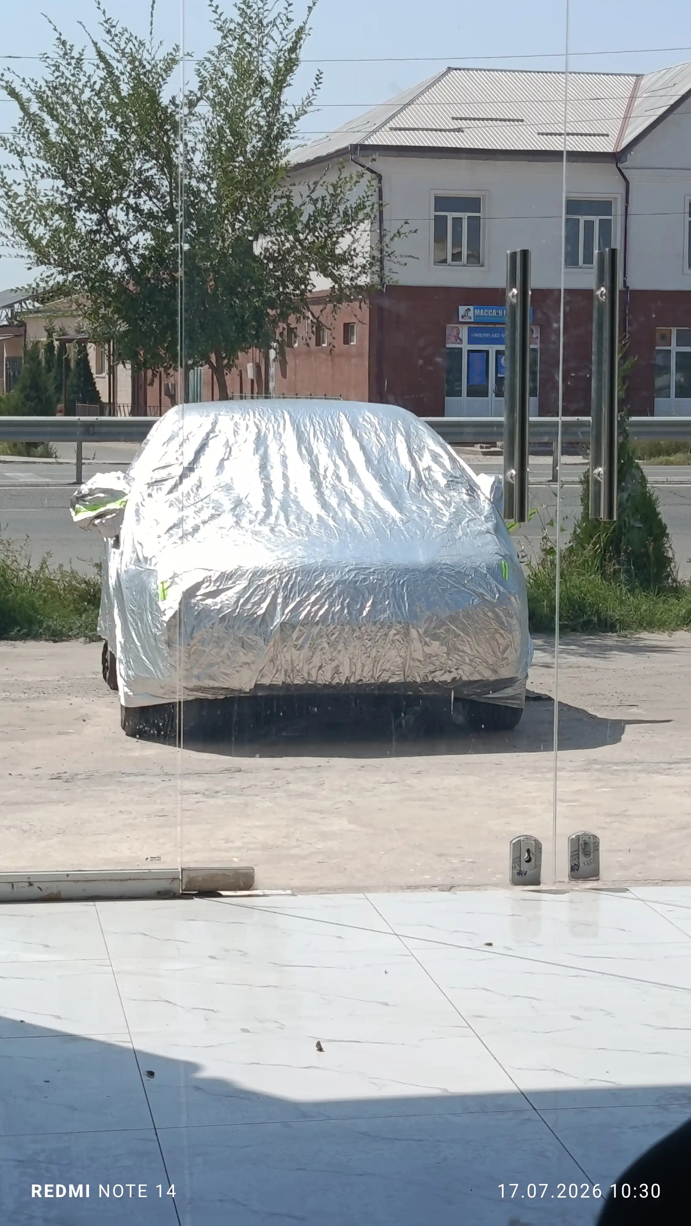 Защитный тент-чехол для автомобилей
