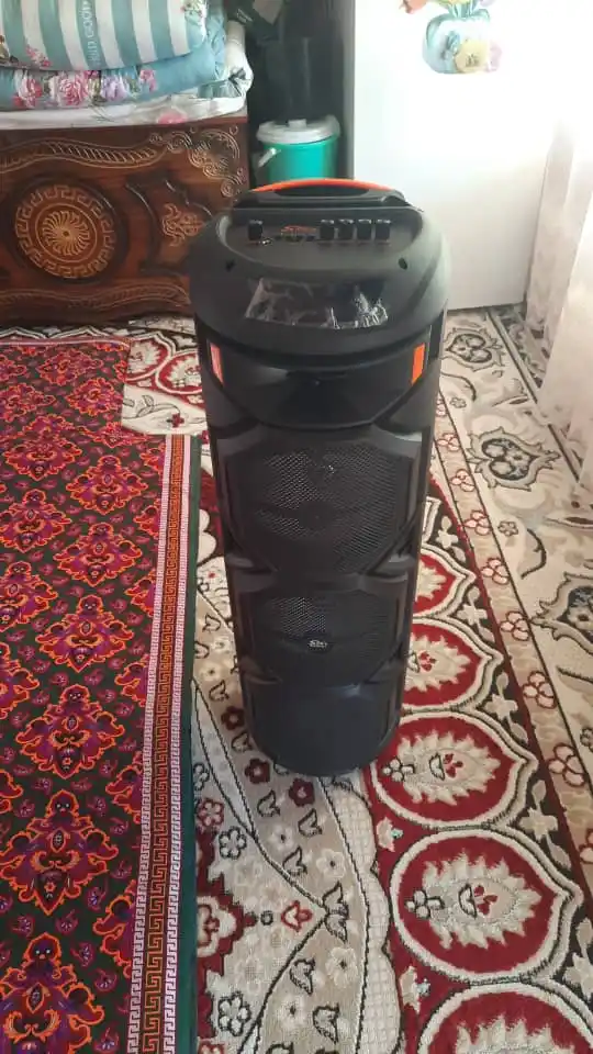 Акустическая система 8301 RGB с мощными басами, мощностью 4500 Вт
