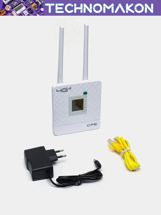 Wi-Fi роутер, модем 4G CPE-903 со слотом для SIM-карты, 2-х антенный