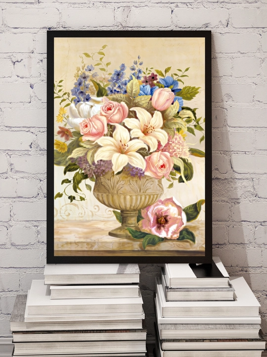 Raqamlar bo'yicha rasm chizish to'plami 40x50 sm polotno podramnikda YCGJ36084 - 