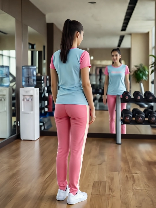 Adidas ayollar sport to'plami kiyimi futbolka + shim