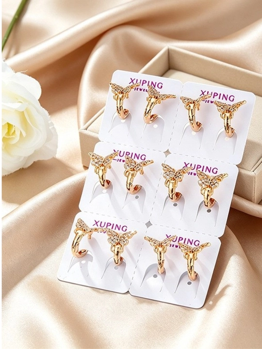 Xuping Jewelry brendining zamonaviy va nafis ziraklari