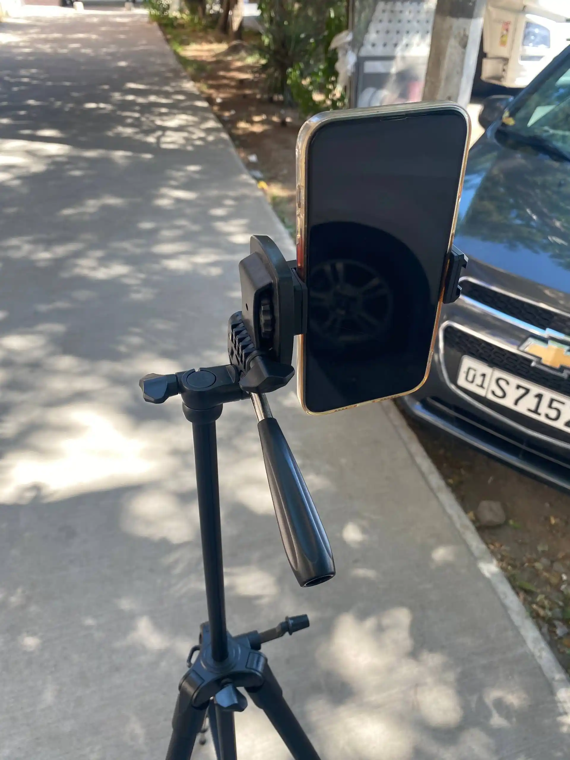 Shtativ Jmary KP-2205, telefon va kamera uchun, 134 sm, 360°, ushlagich
