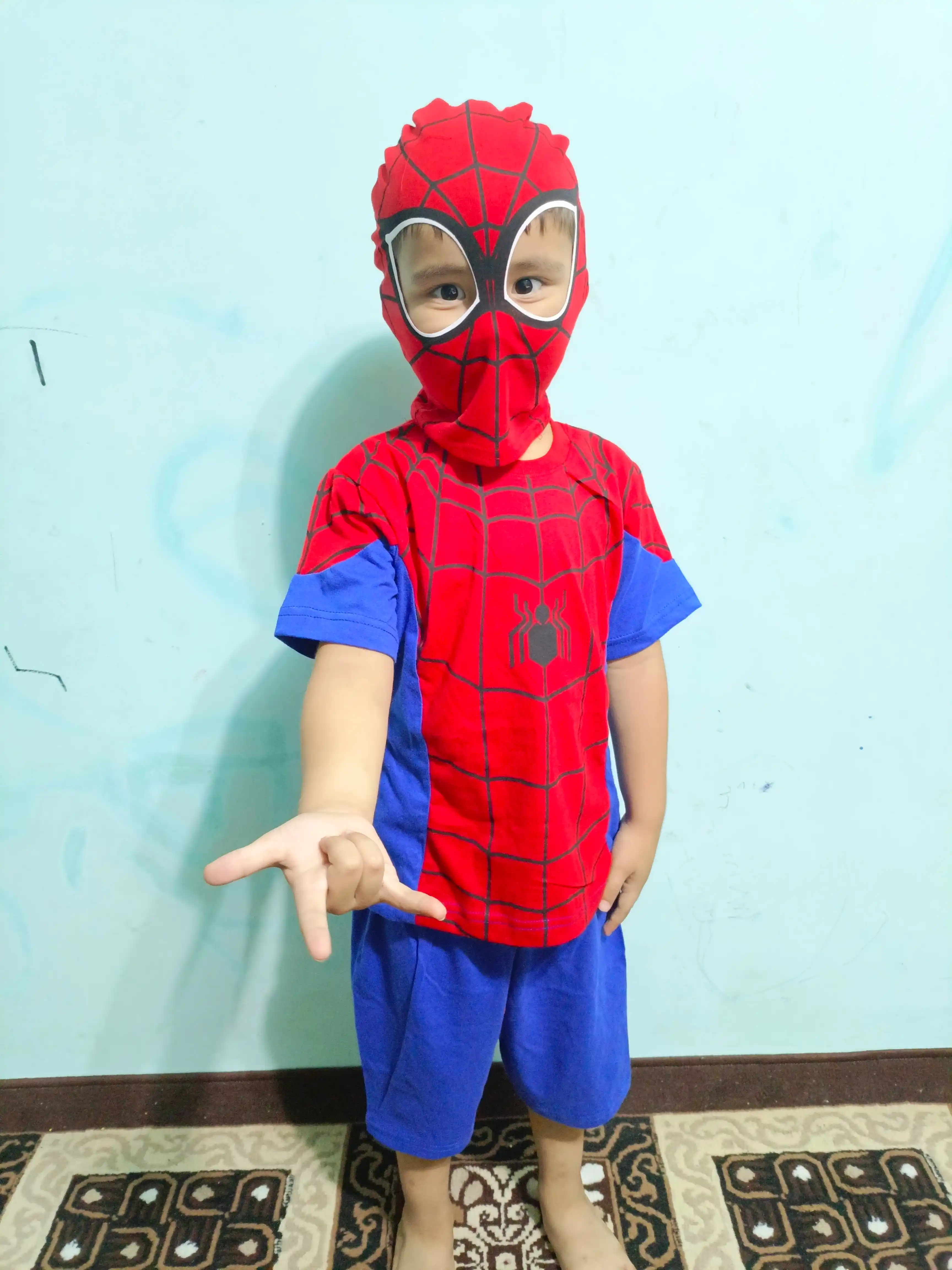 O'rgimchak odam (spiderman) yozgi kiyimi.99% paxtadan