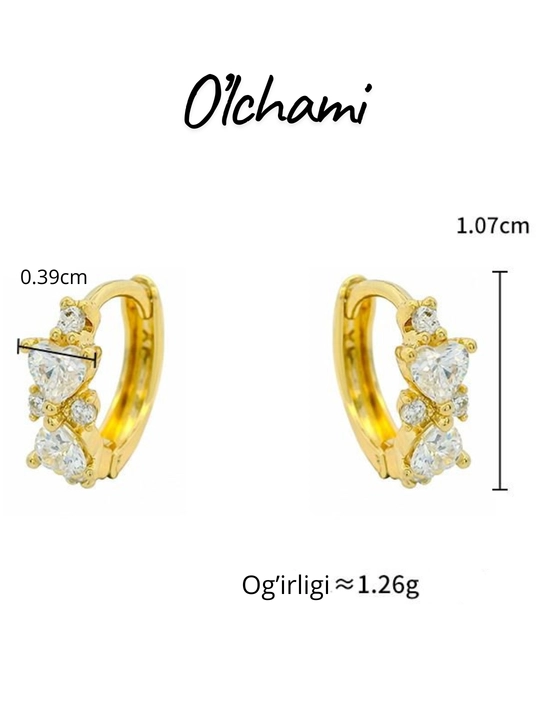 Стильные и элегантные серьги от бренда Xuping Jewelry