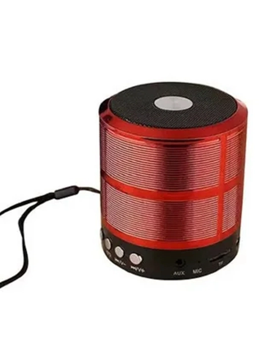 WS-887 Bluetooth Kolonka Simsiz Karnay FM Radio USB TF AUX Portativ Dinamik Qora