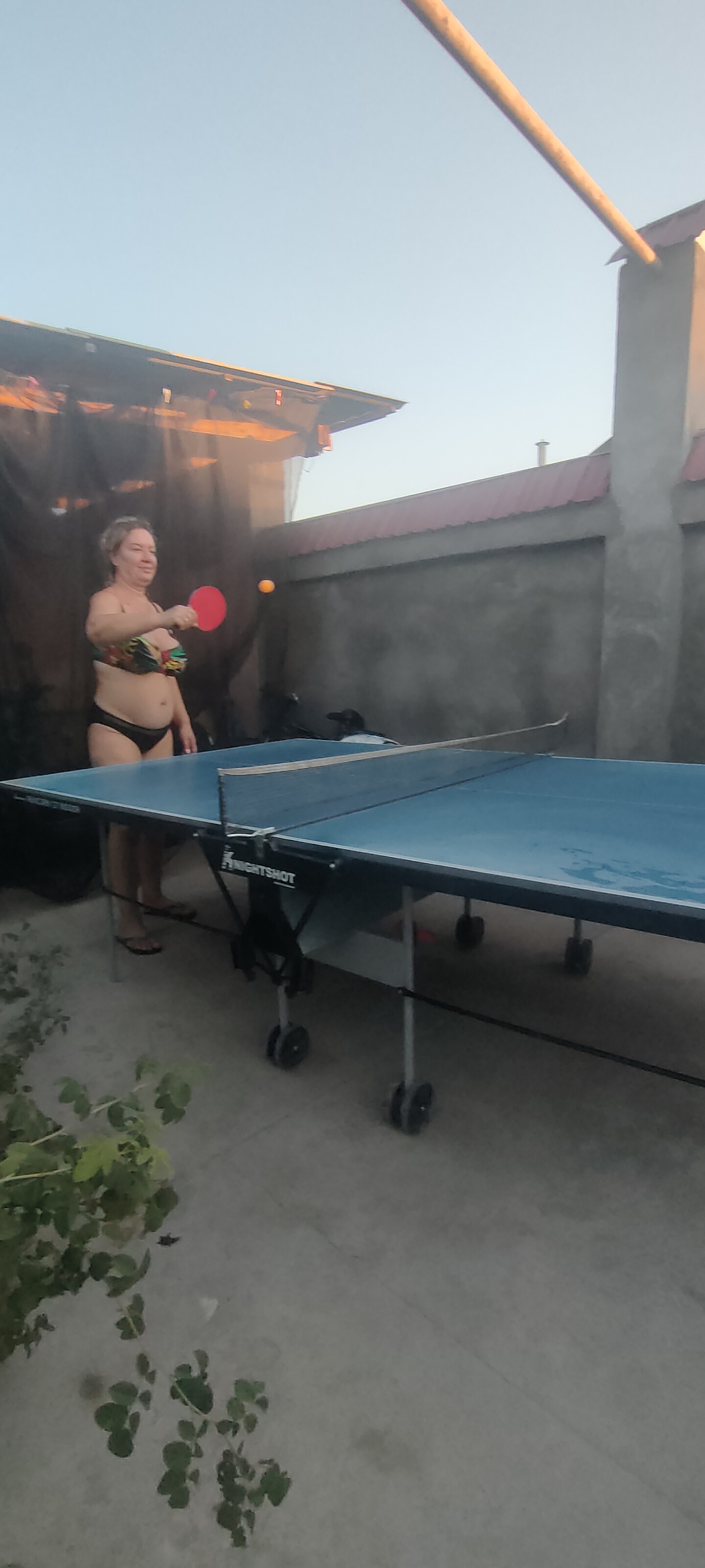 Stol tennis raketkalari, 2 ta