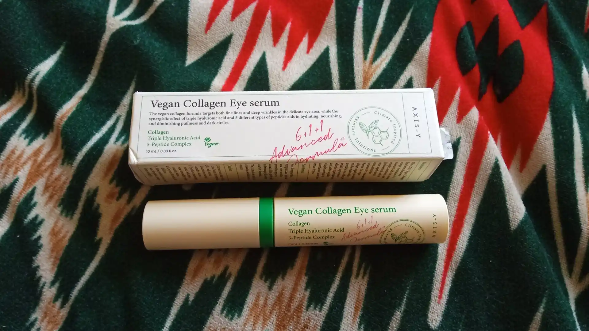 Axis-Y Vegan Collagen Eye Serum -Axis-Y сыворотка против морщин под глазами, 10 мл
