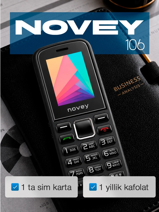 Tugmali telefon NOVEY 106 - 