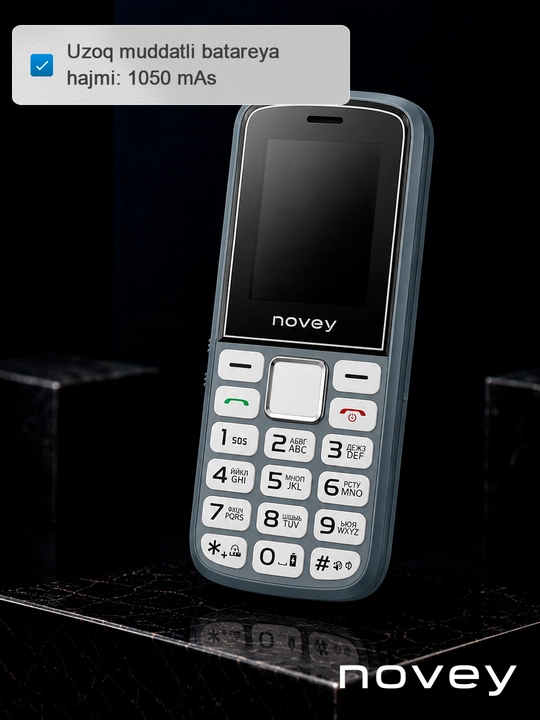 Tugmali telefon NOVEY 106