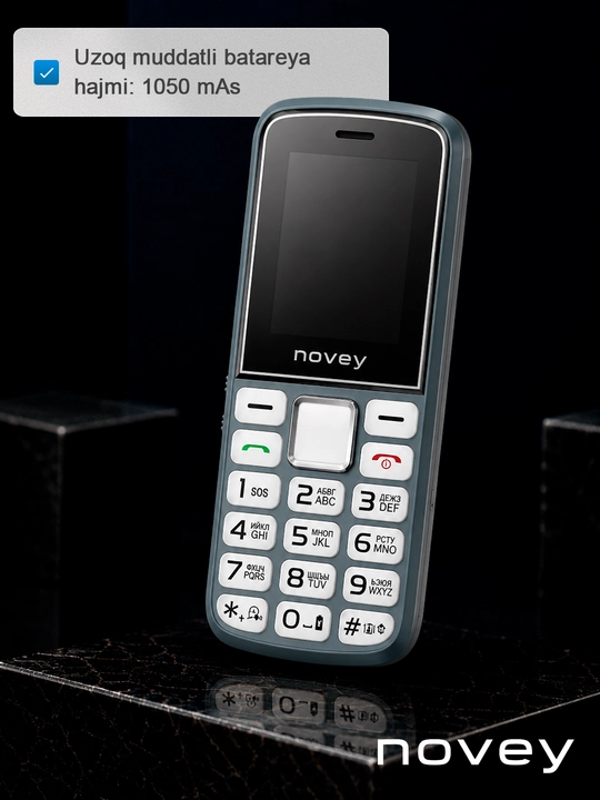 Tugmali telefon NOVEY 106